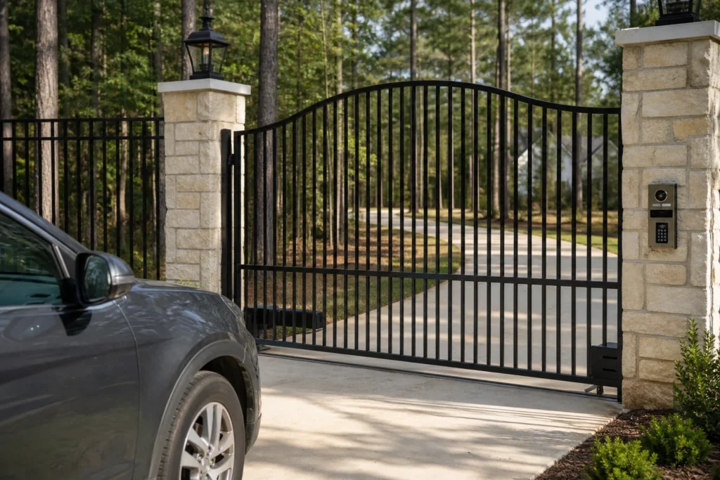 Residential Gate Access Control Options in Conroe — Conroe-area fence planning